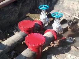 華泰熱電帶壓封堵加裝閥門順利完成！